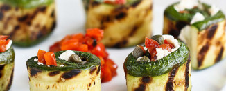 Tikvice sa kozjim sirom i jedna osvežavajuća salata