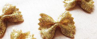 Ogrlica i novogodišnji ukras od testenine