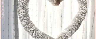 Ukrasno srce od vunice