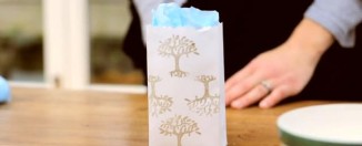 Kako napraviti vrećicu za poklon od koverte