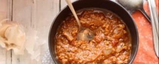 Čili čorbica sa ćuretinom i pireom od bundeve