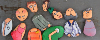 Kombinovanje likova od kamenčića