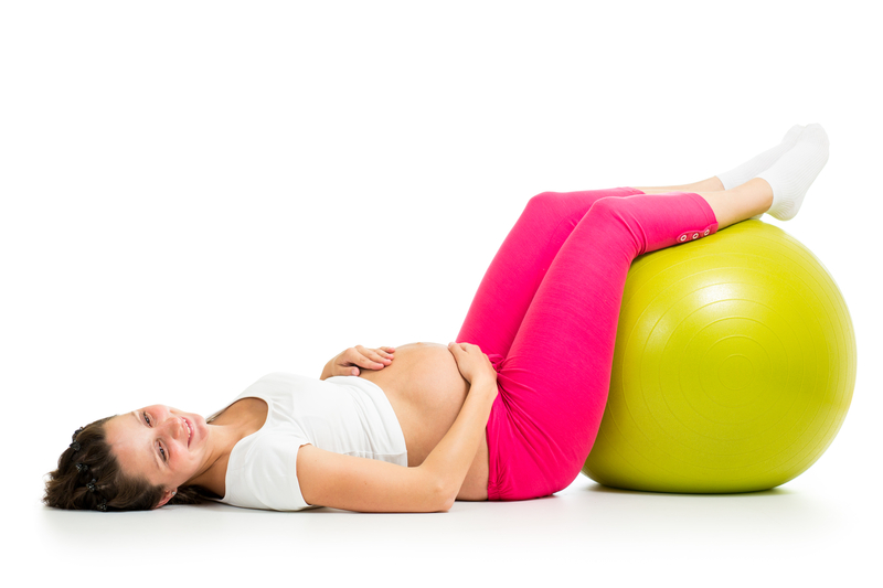 http://www.dreamstime.com/stock-image-pregnant-woman-gymnastic-fit-ball-excercises-bal-image34123311