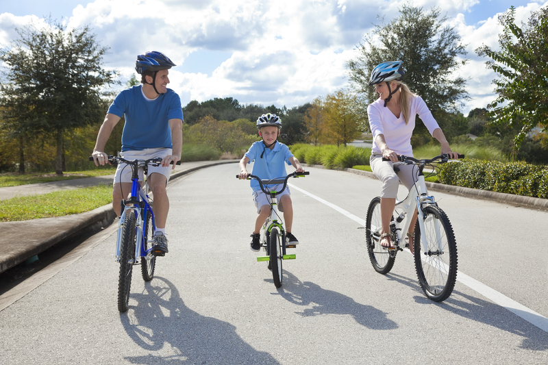 http://www.dreamstime.com/royalty-free-stock-images-young-family-parents-boy-son-cycling-image21924879