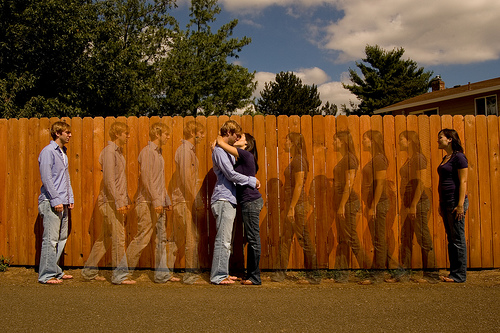 ljubav par ograda