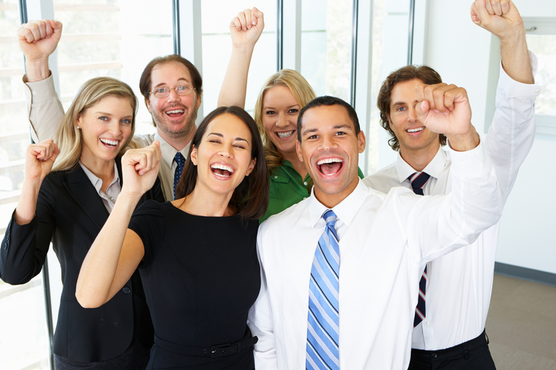 http://www.dreamstime.com/stock-photos-portrait-business-team-office-celebrating-smiling-to-camera-image31170903