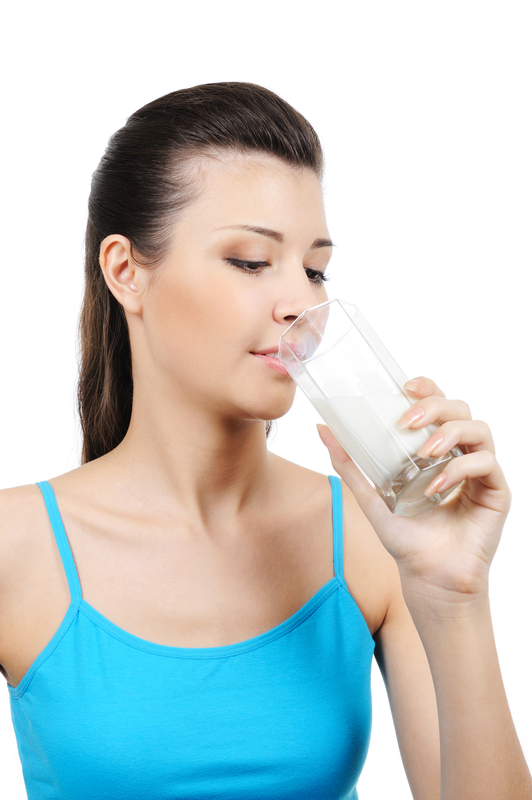 http://www.dreamstime.com/royalty-free-stock-photography-woman-drinking-milk-image8895677
