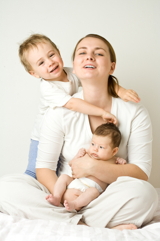 http://www.dreamstime.com/royalty-free-stock-image-mother-two-children-image3651056