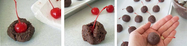 Making Chocolate Cherry Bombs