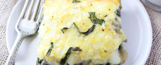 “Musaka” od spanaća, jaja i artičoka