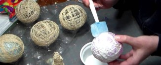 Ukrasi za jelku od konopca