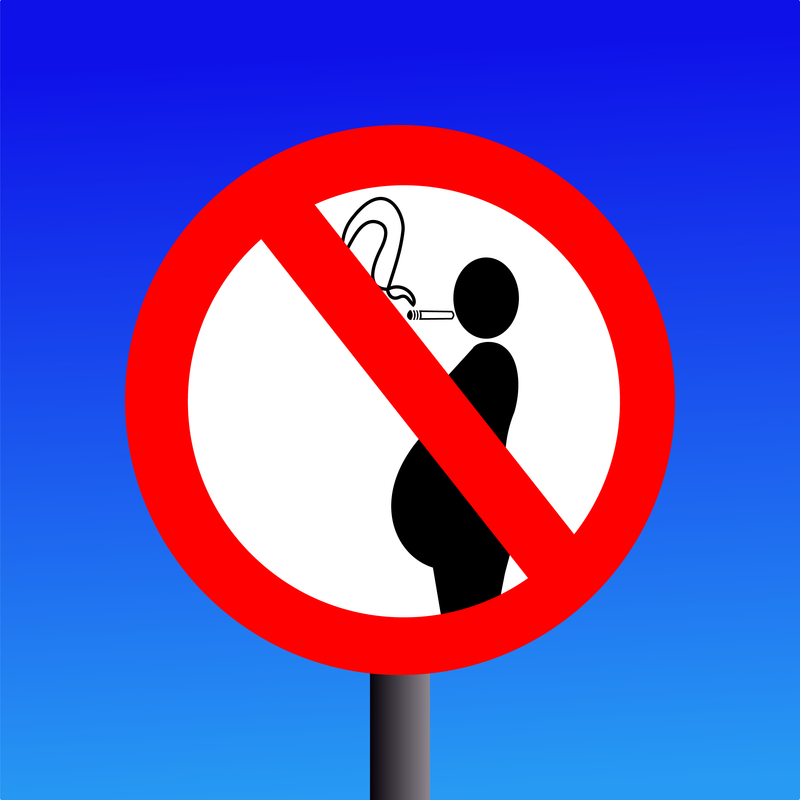 pušenje u trudnoći zabranjeno