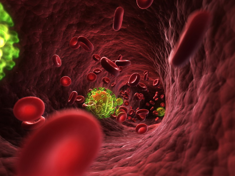 krv zarazena HIVom