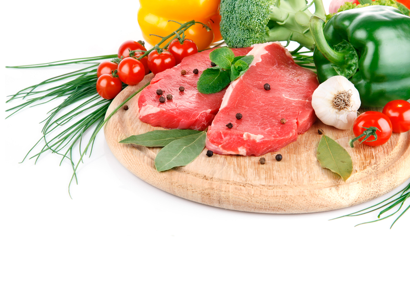 http://www.dreamstime.com/royalty-free-stock-photo-raw-meat-fresh-vegetables-image17871655