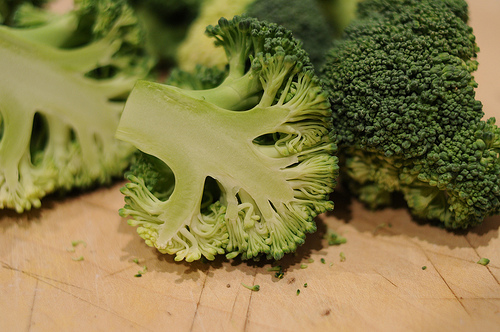 brokoli narezan