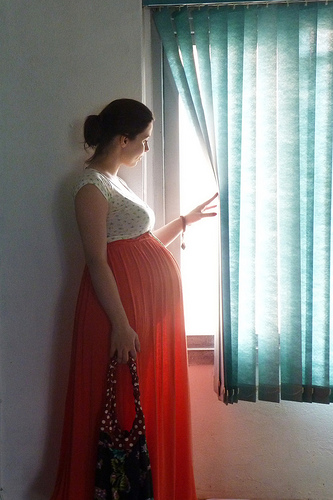 trudnica leto haljina